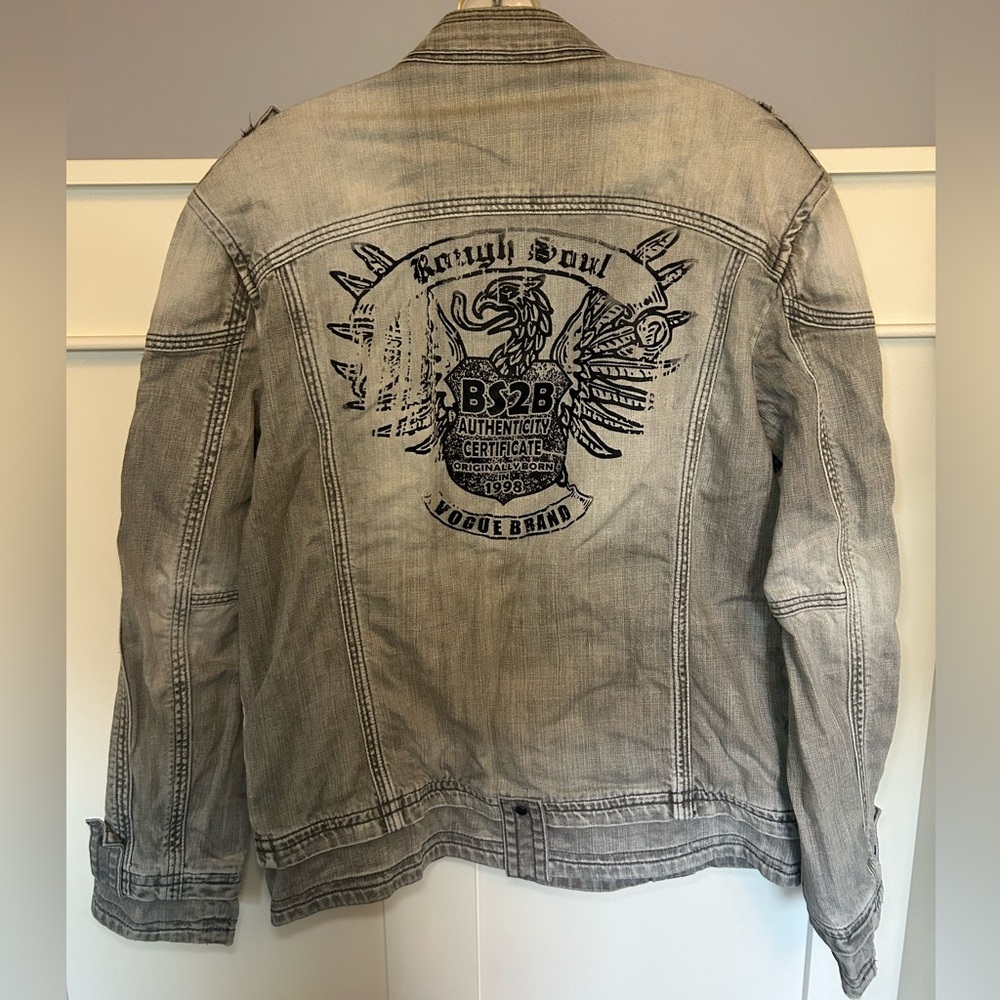 Vintage BS2B "bondage" cargo denim jacket - Picture 16 of 16